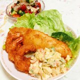 定番洋食メニュー★白身魚のフライ